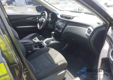 2016 Nissan Rogue Sv z USA, uszkodzony, nr VIN KNMAT2MT4GP607760